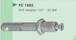 SDS to 1/2"-20 UNF Thread Adaptor