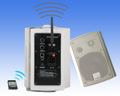 Active Speaker System with Bluetooth Connectivity