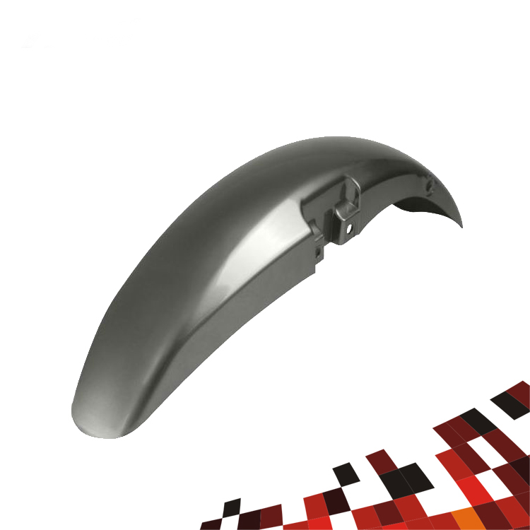 Motorcycle Fender with Clear Coat and UV Protection