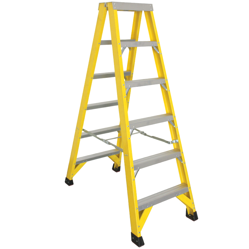 FIBERGLASS DOUBLE SIDED STEPLADDERS - Image 2