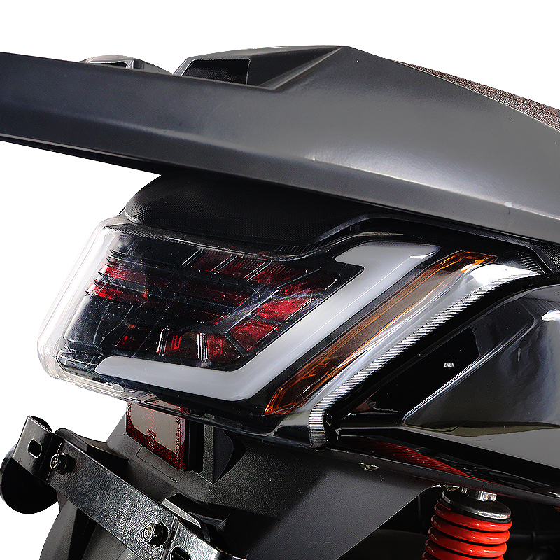 Close up of the LED tail light assembly