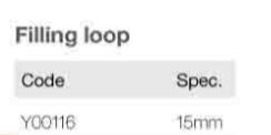 Central Heating Filling Loop with Flexible Hose