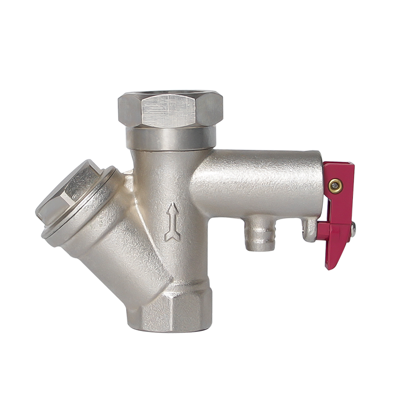 Combination Filter and Safety Valve