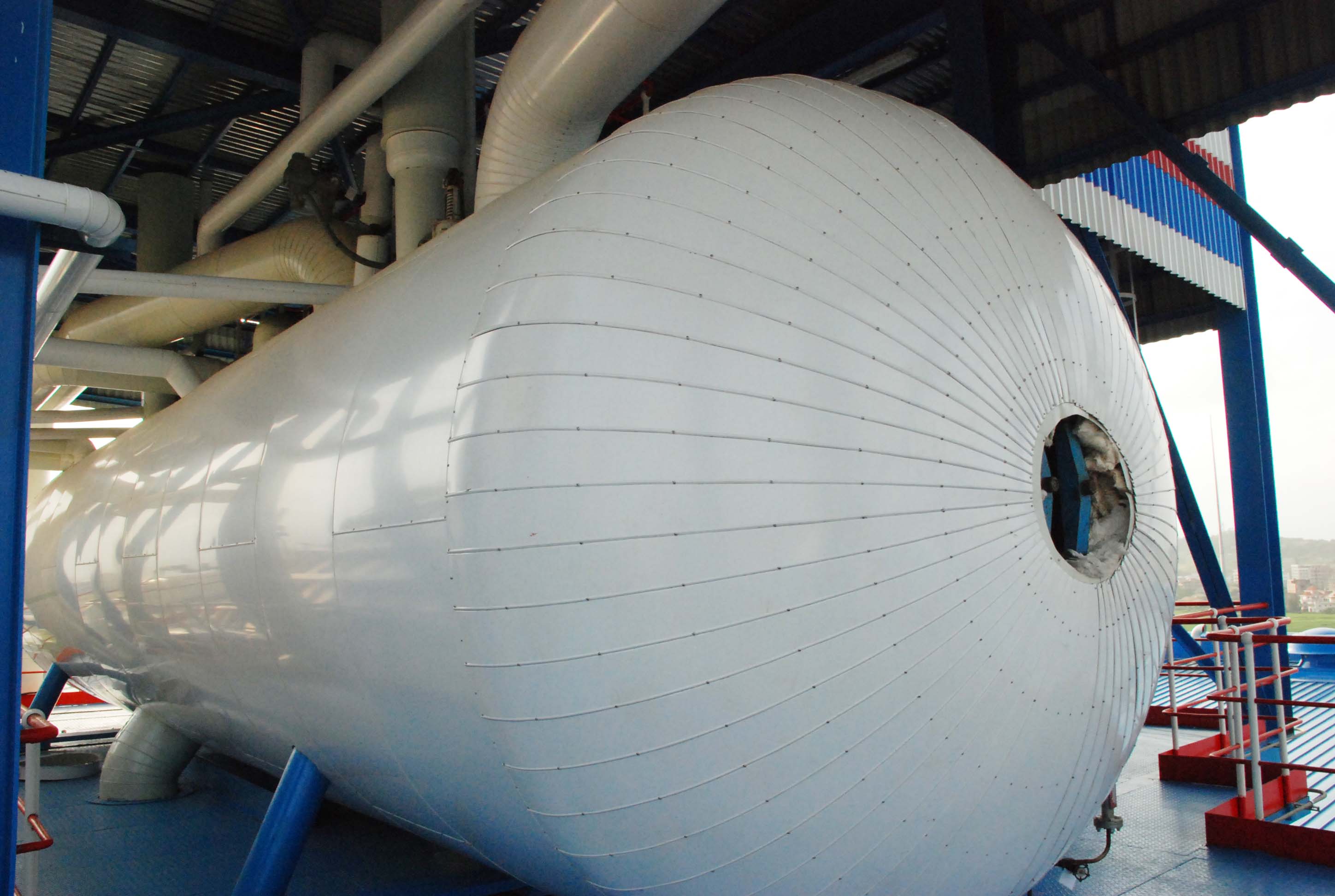 Horizontal Cylindrical Storage Tank