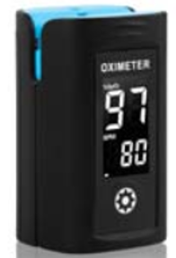 Portable Fingertip Pulse Oximeter with OLED Display
