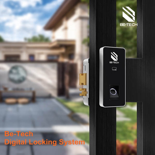 Fingerprint Lock RFID Door Lock Steel Door Timber Door Gate-Matte Black 0800FM - Image 3