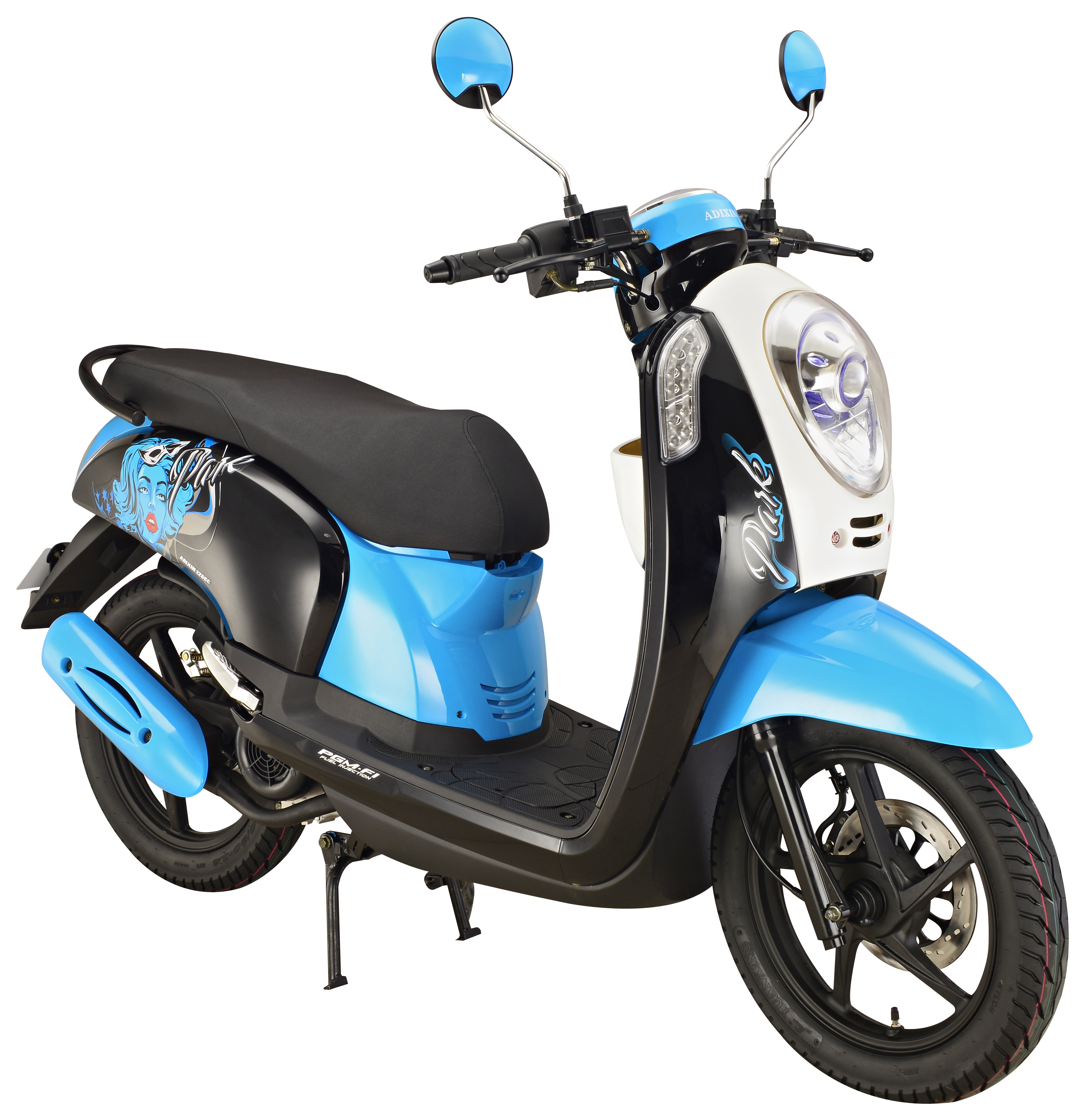 FINO style Classic 125cc Geely Motorcycle Scooter CCC CE - Image 3