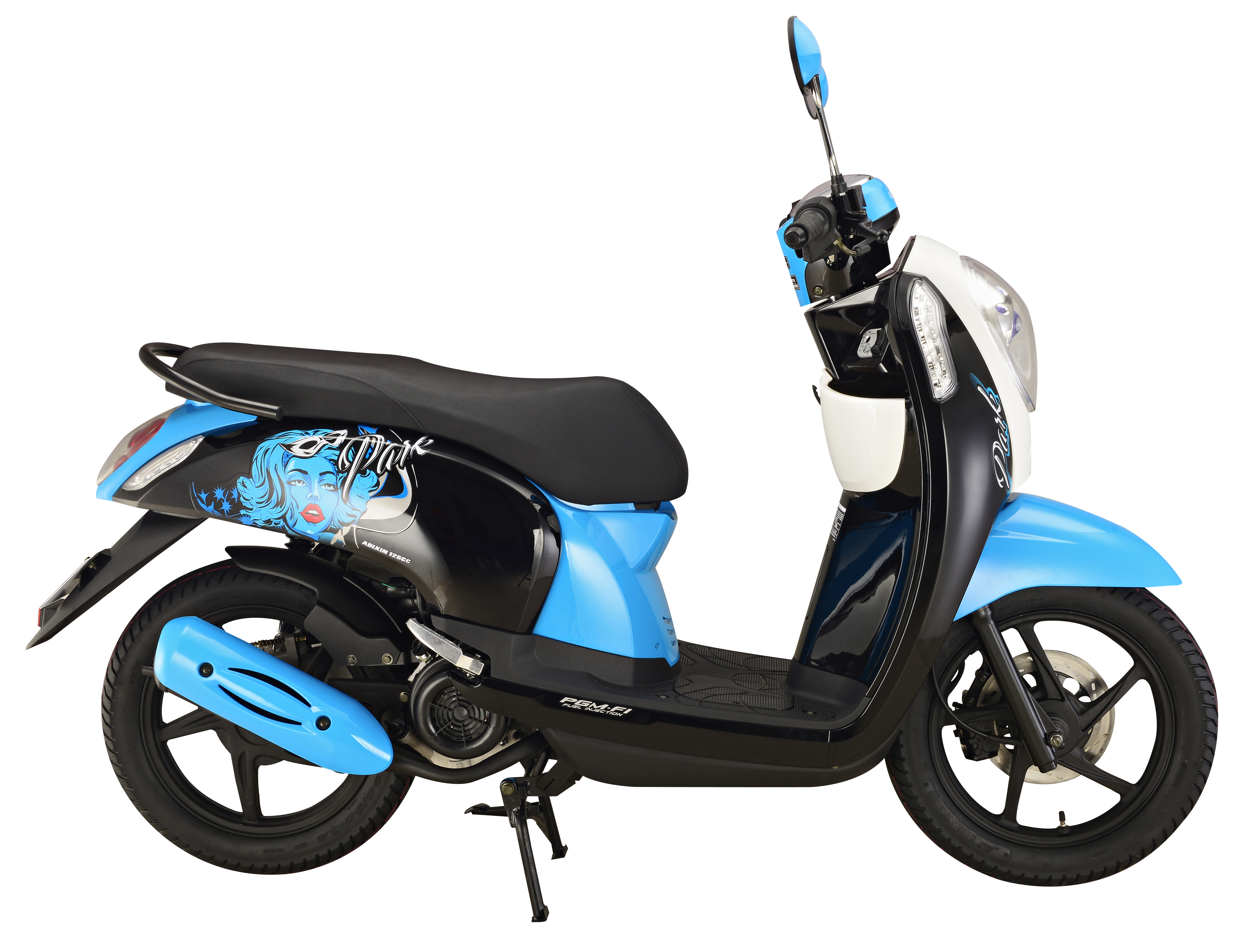 FINO style Classic 125cc Geely Motorcycle Scooter CCC CE - Image 2