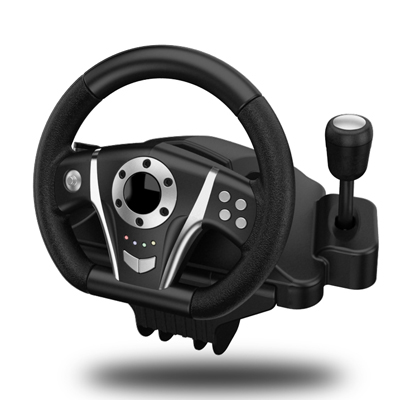 FIREBOLT PS3/PS2/PC-USB 3 IN 1 STEERING WHEEL FT39C3 - Image 4