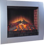 Electric Fireplace with Realistic Flame Effect