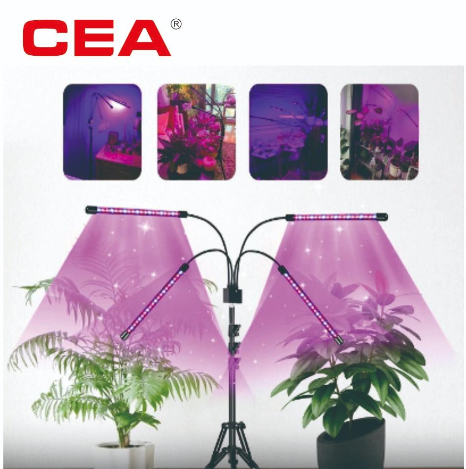 fito lamp,with table clamp,2 tube, 3 tube, 4 tube,red ,blue spectrum,help plant growing - Image 3