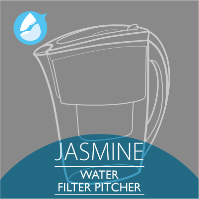 Refrigerator Door Water Filter Pitcher