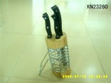 Kitchen Knife Set with Display Stand