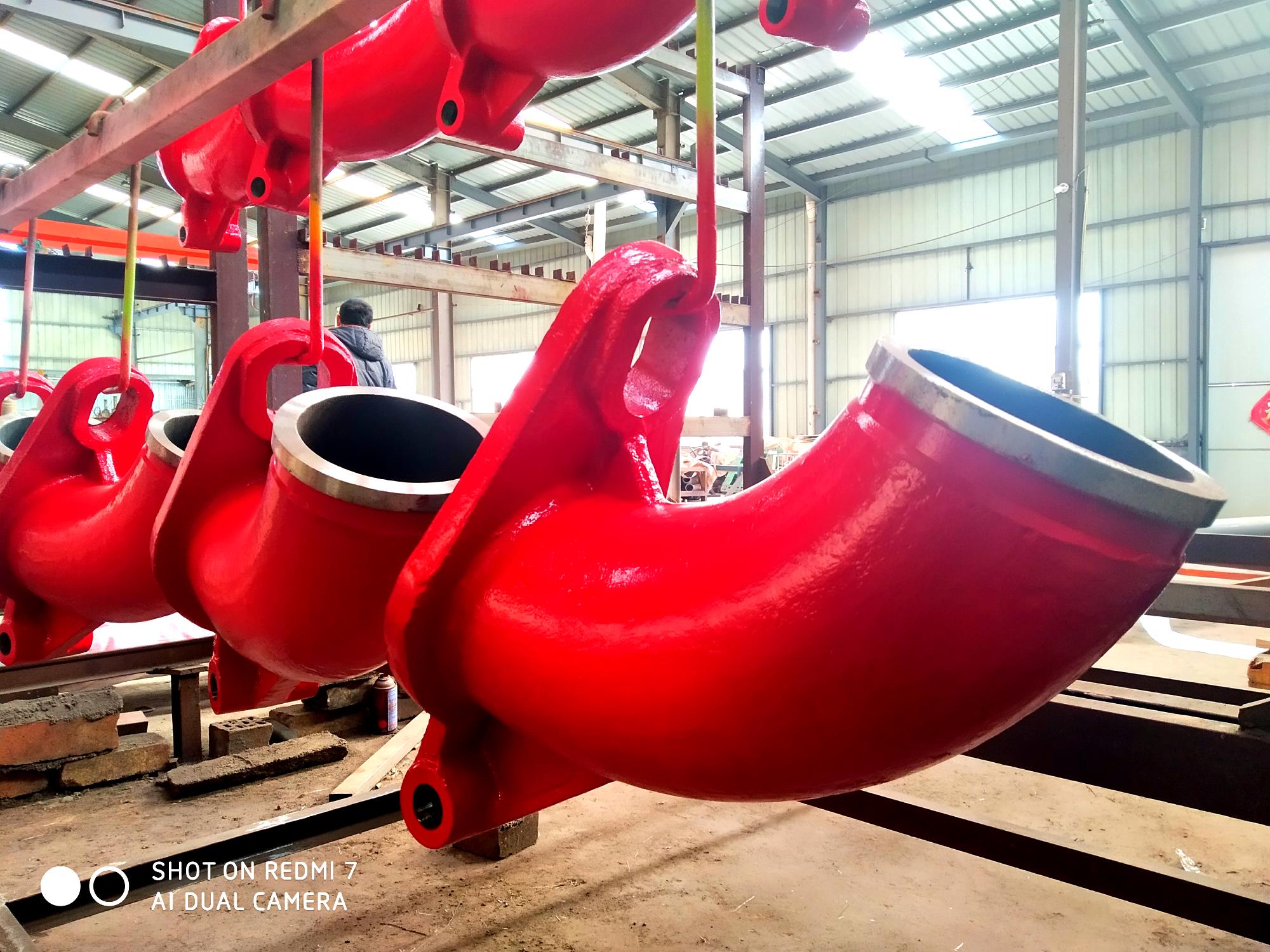 Concrete Pump Truck Flap Elbow