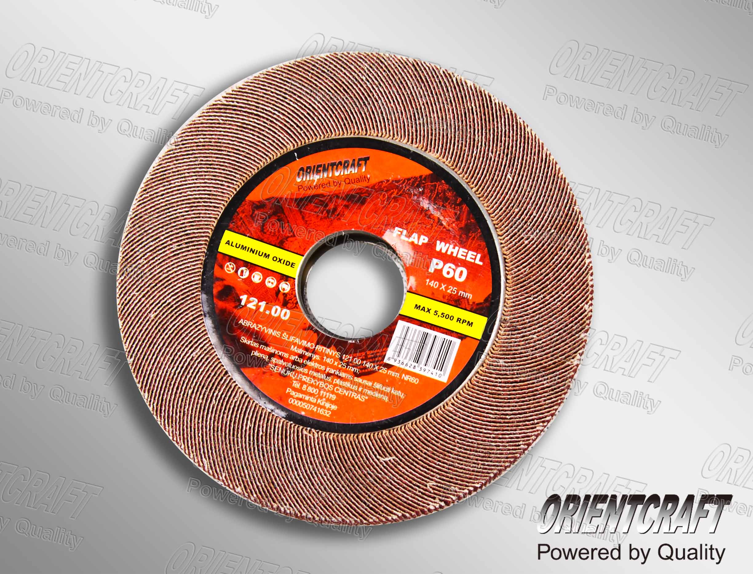 Flap wheel with bore - Image 2