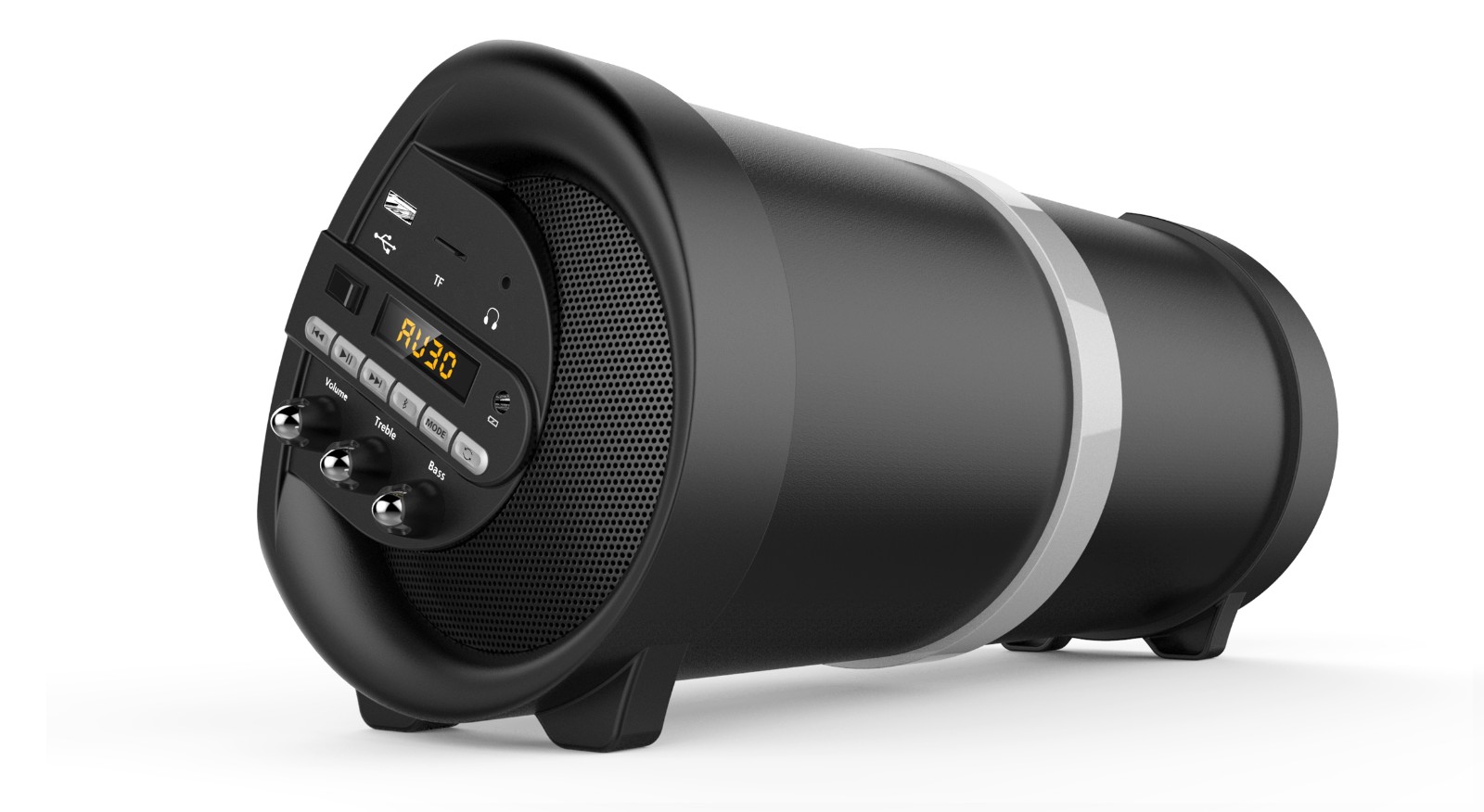 Flashing Light Portable Bluetooth Speaker - Image 2