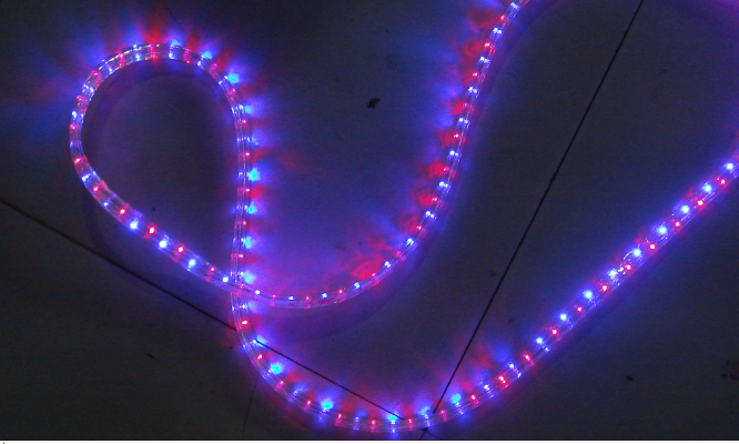 Flat 3-Wire LED Rope Light