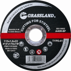 Reinforced Abrasive Cut-Off Wheel 115x1.6x22 mm