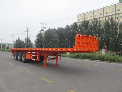 Flatbed Semi-Trailer for Heavy Cargo