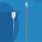 High-Speed Steel Flat Wood Drill Bits
