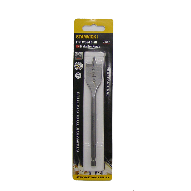 Flat Wood Drill Bit with PVC Pouch