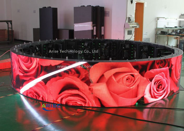 Flexible LED displays/Soft LED Displays P6/P6.667/P8/P9.375/P10/P15/P15.625/P16/P18.75/P20/P25/P31.2 - Image 2