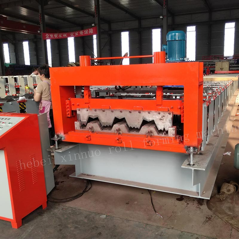 Floor Decking Panels Roll Forming Machine iron sheet rolling machine metal roofing machine - Image 2