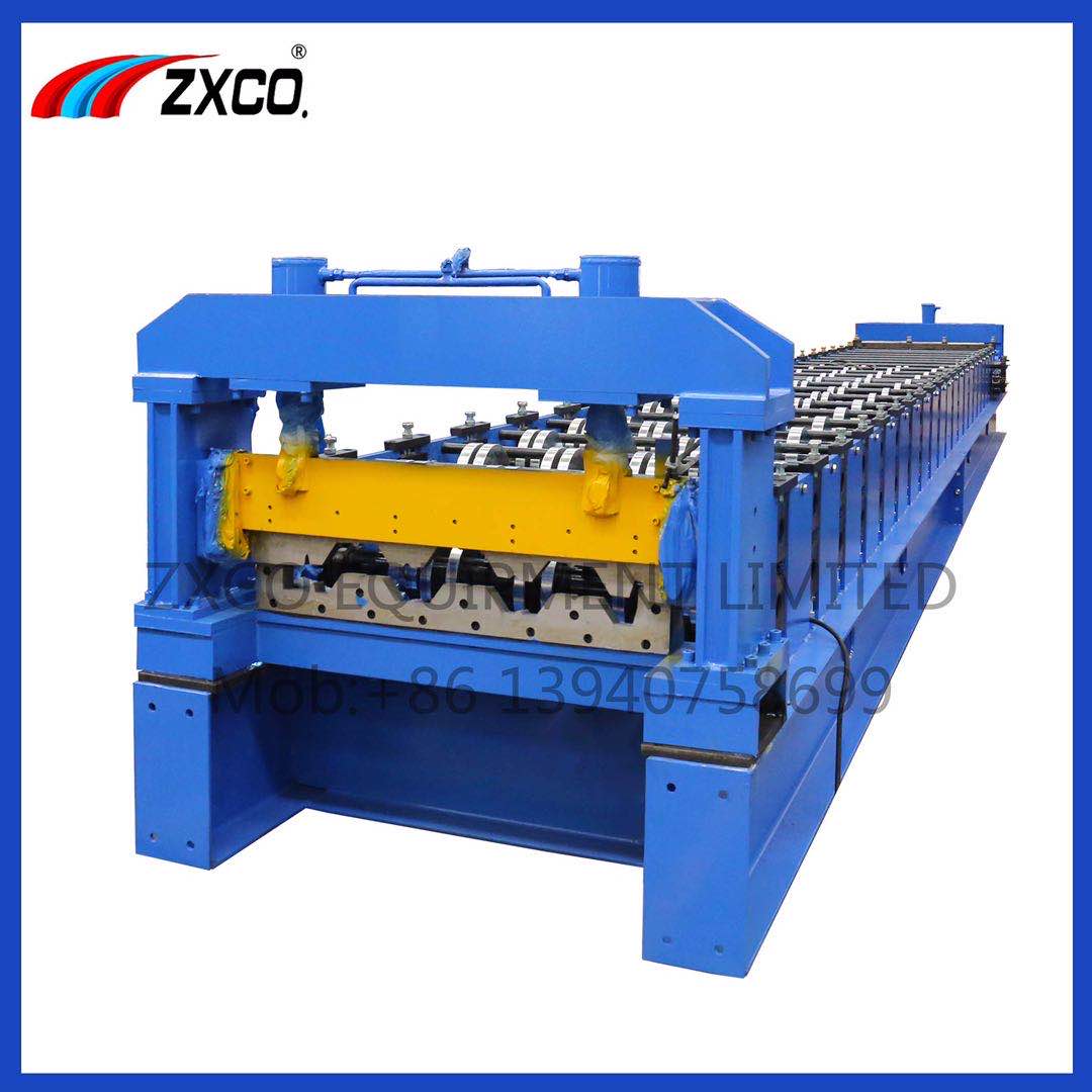 Floor Decking Sheet Roll Forming Machine