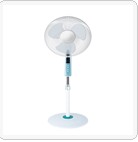 Freestanding Electric Floor Fan with Adjustable Height
