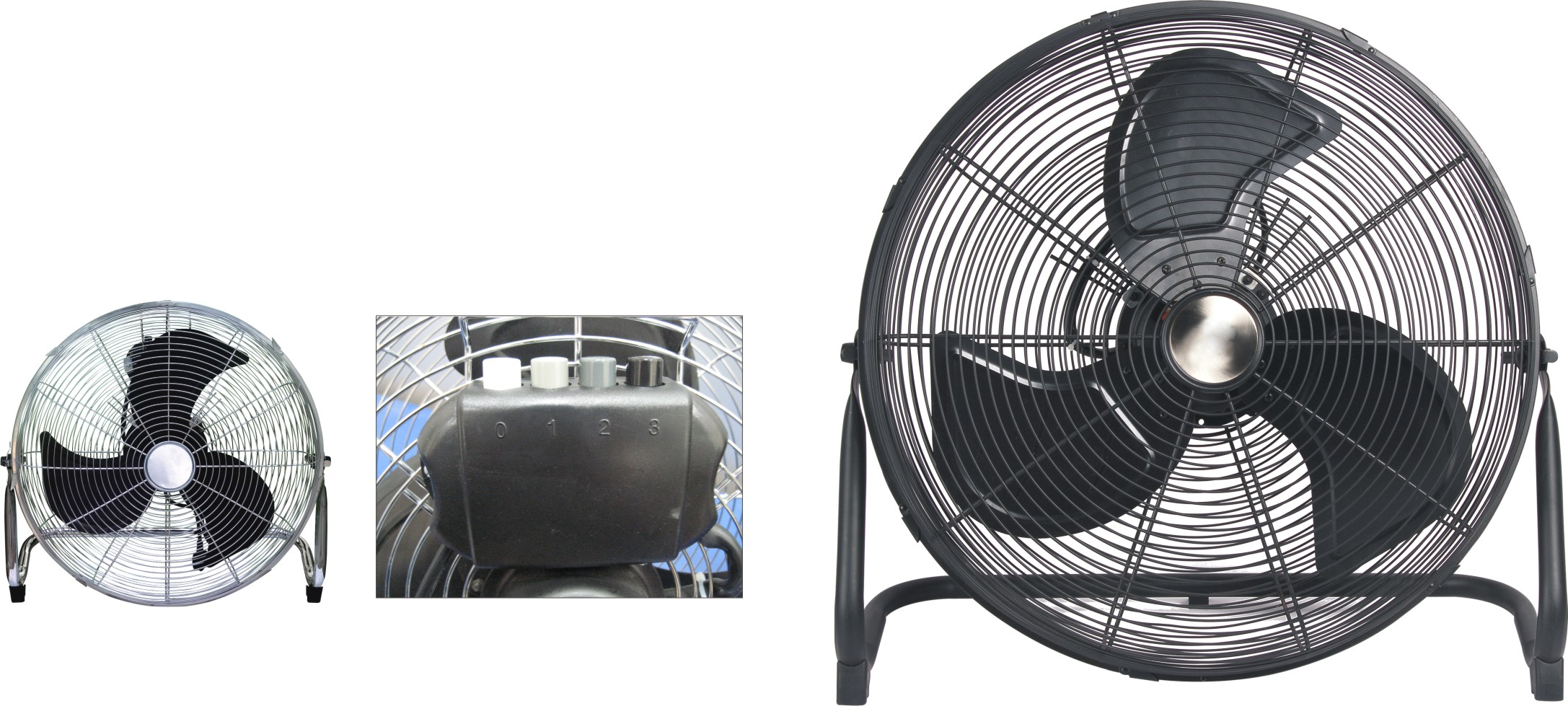 High-Velocity Floor Fan
