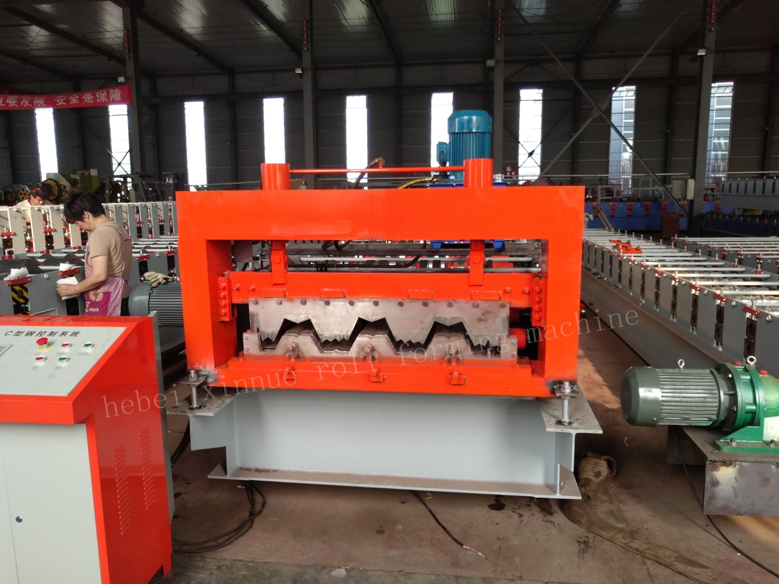 Floor Production decking Best Tile Making Machine best price Tile making machine for metal - Image 2