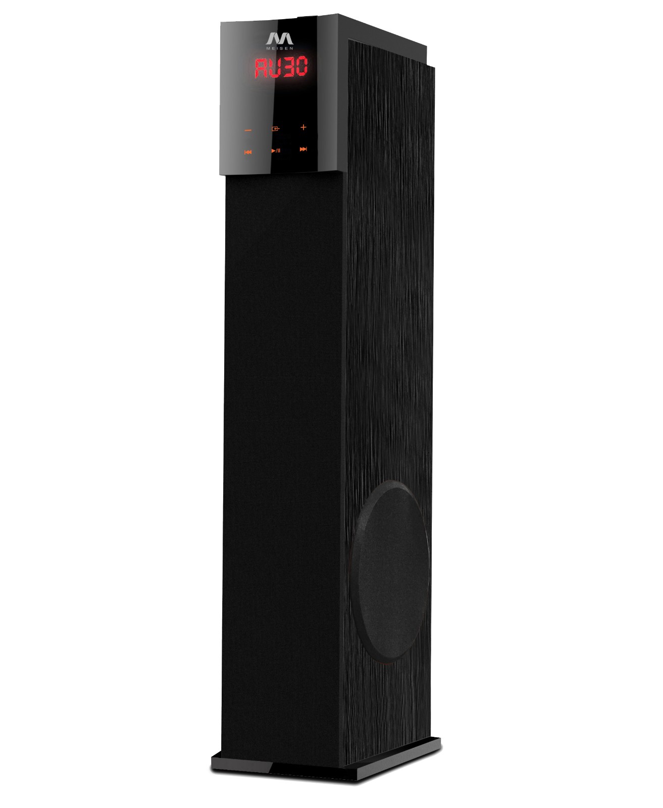 Floor Standing Tower Speaker with Remote Control and Microphone Jack