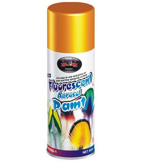 Fluorescent Spray Paint Aerosol Can
