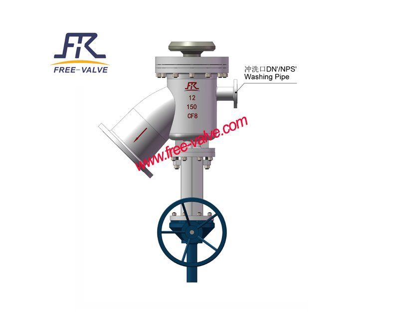 Flusing Type Tank Bottom Valve Used for Coal Water Slurry System - Image 3