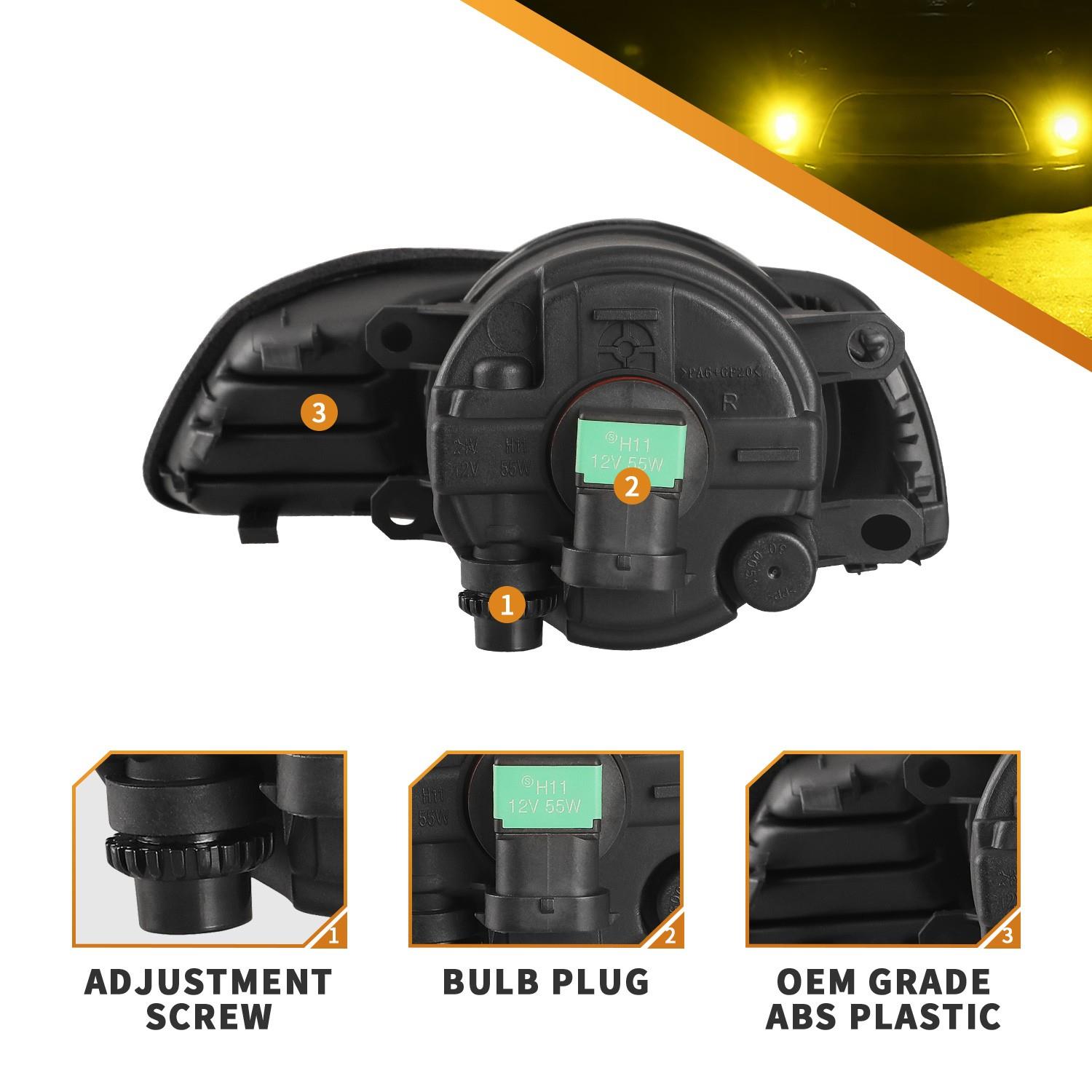 FOG LAMP FIT FOR TOYOTA CAMRY 2007-2008(U.S TYPE& MIDDLE EAST TYPE) - Image 2