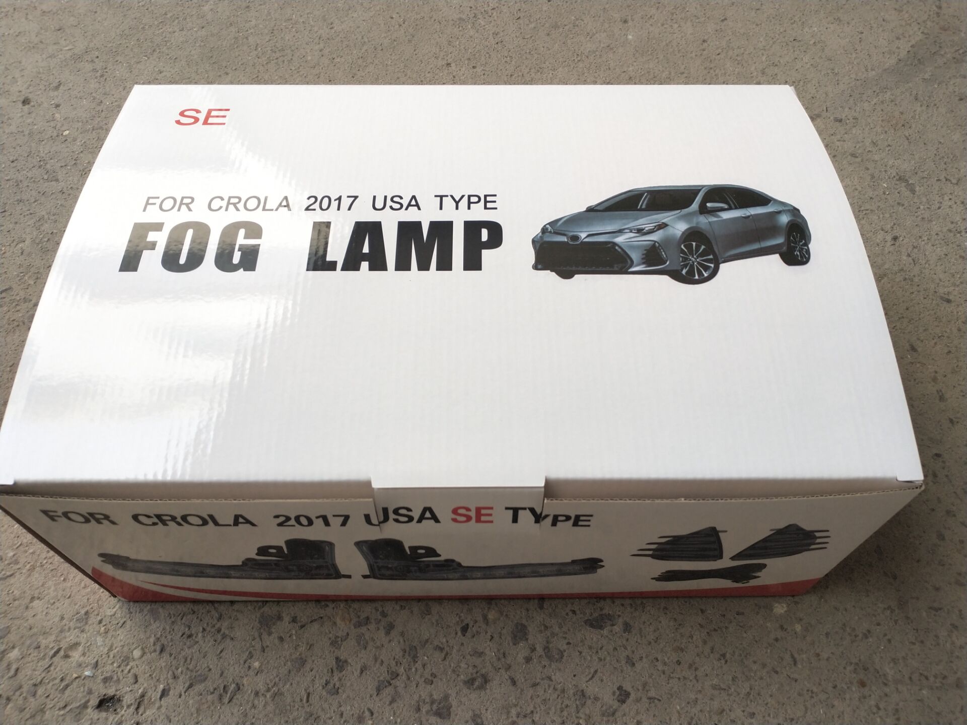Fog Lamp Kit for 2017 Toyota Corolla