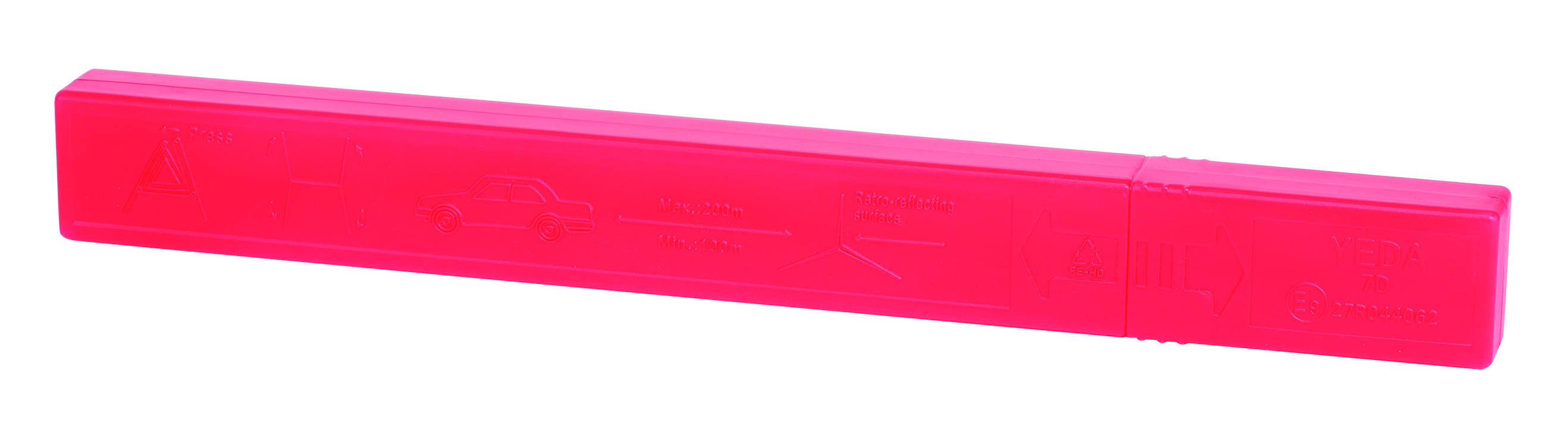 Foldable Roadside Warning Triangle