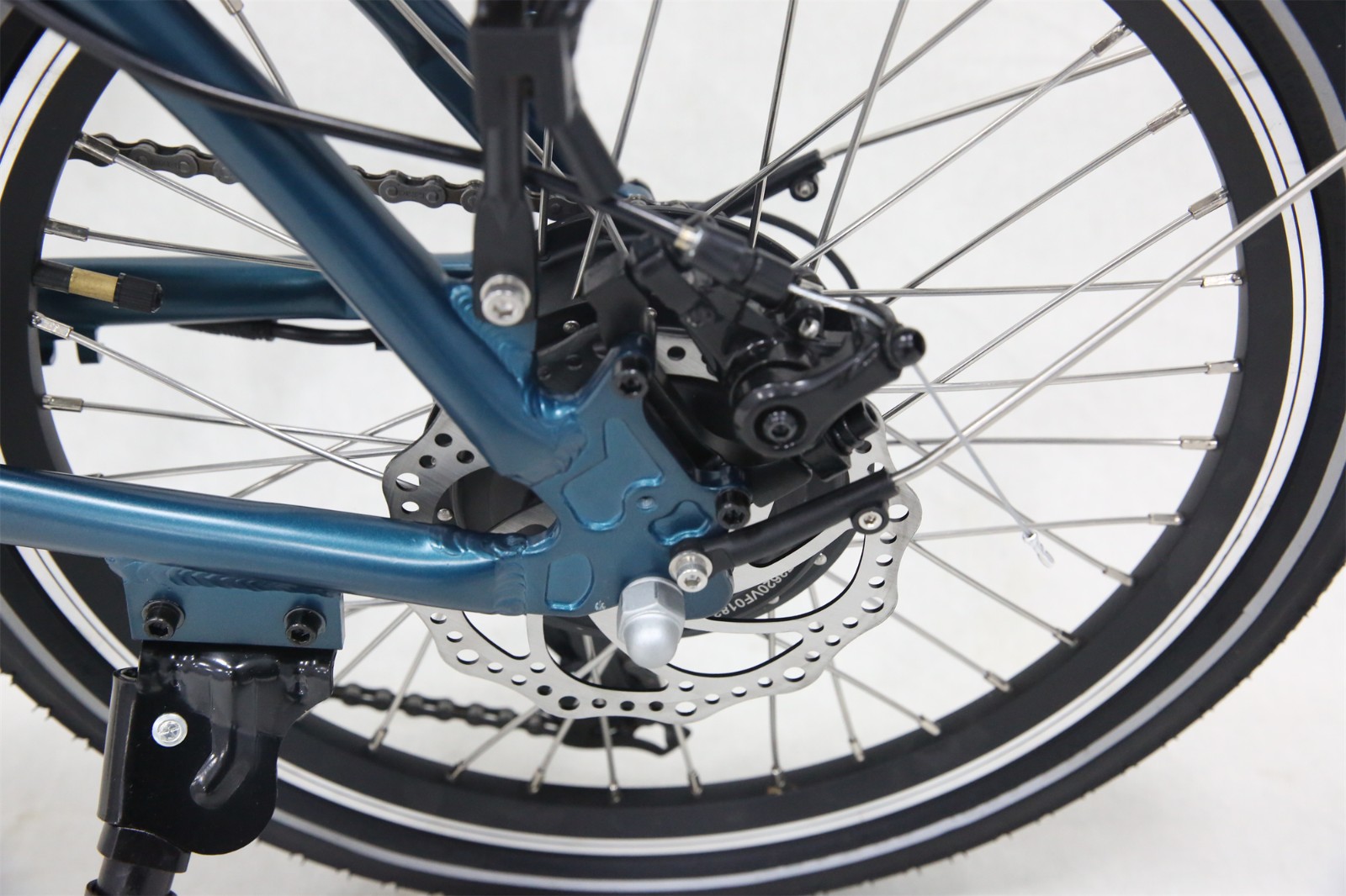 Folding Electric Bicycle with Lithium-Ion Battery
