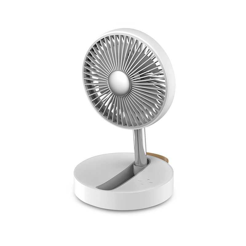 Portable Folding Fan with Adjustable Height