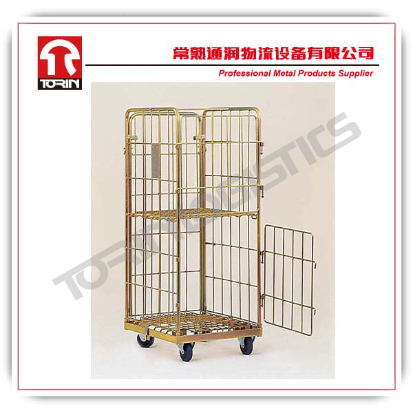 Folding Metal Wire Mesh Roll Cage