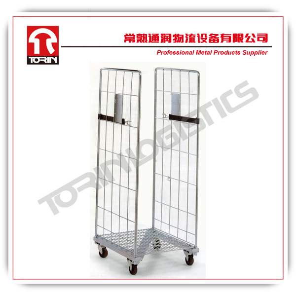 Folding Metal Roll Cage Container