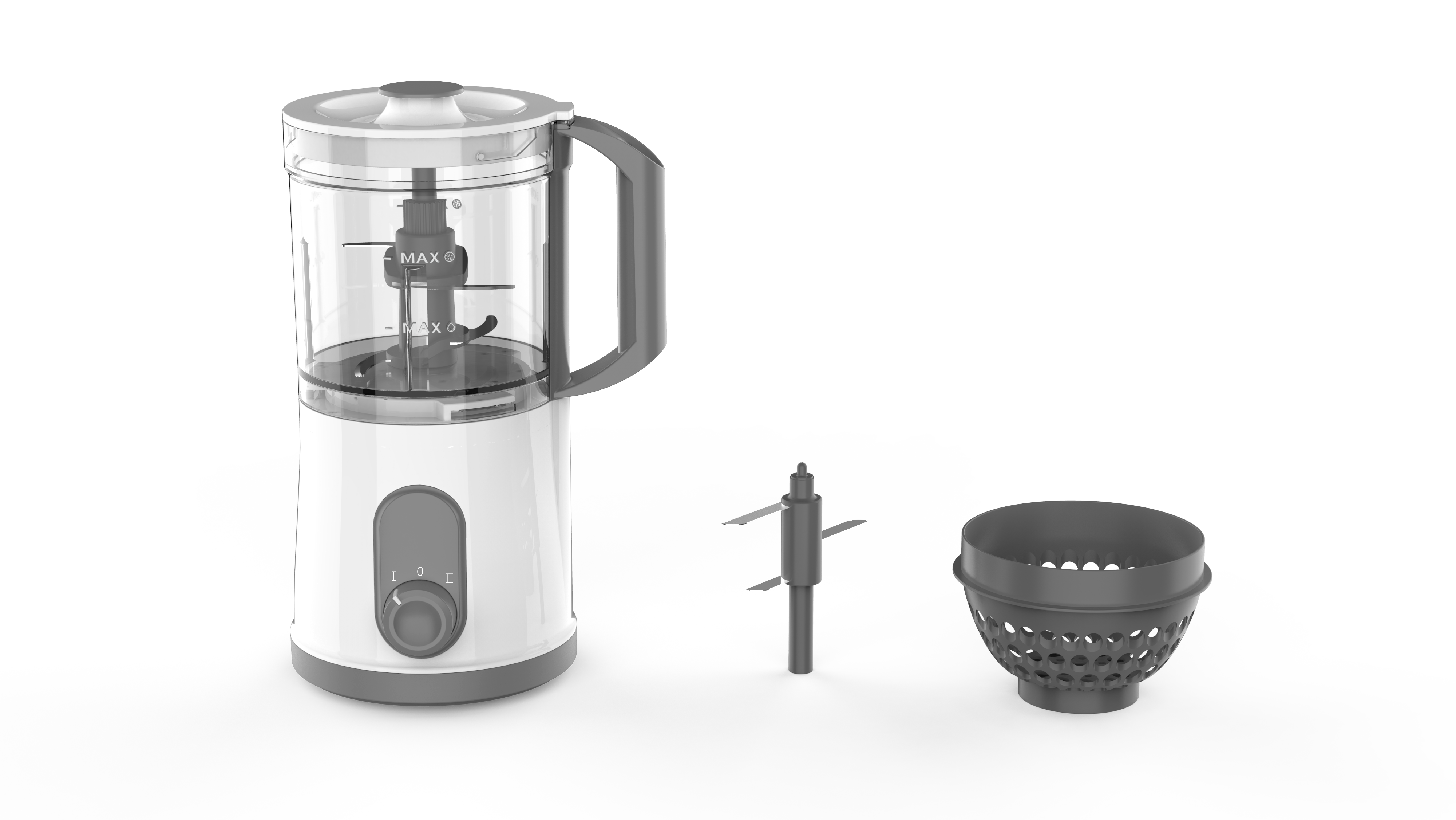 Multi-Speed Food Chopper and Dicer