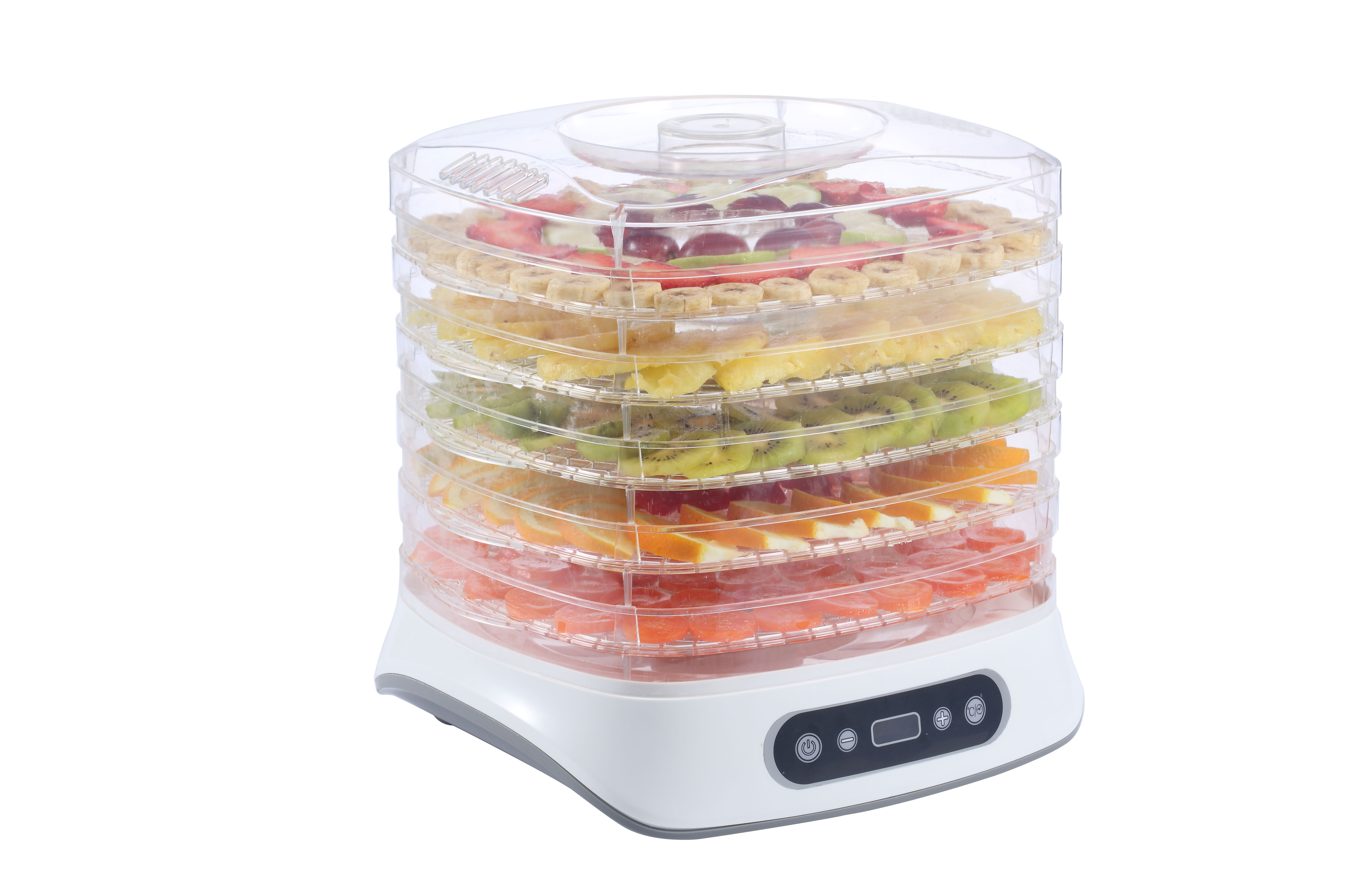 Electric Food Dehydrator with Transparent Trays