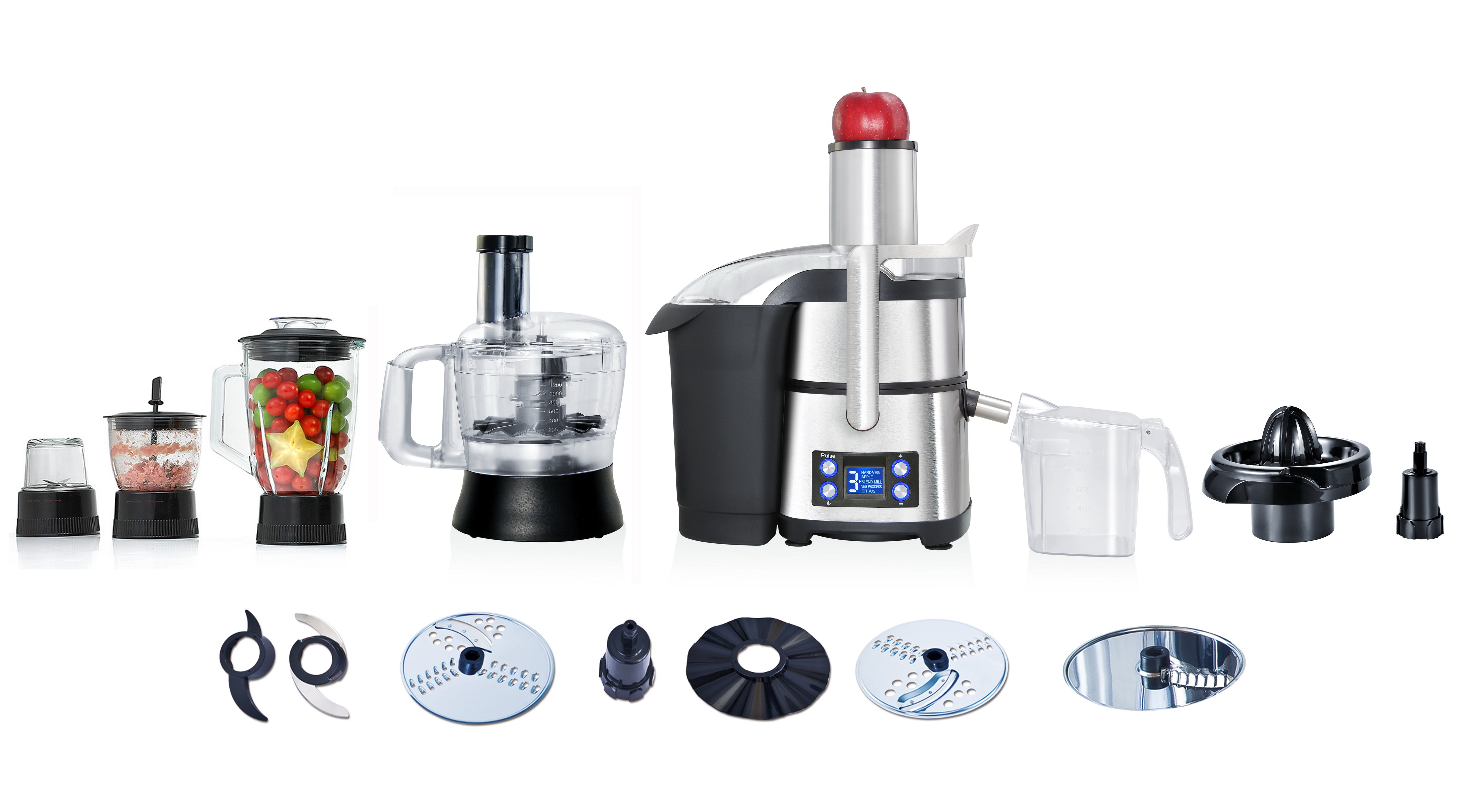 Multi-Attachment Food Processor