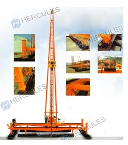Tracked Wick Drain Installation Machine