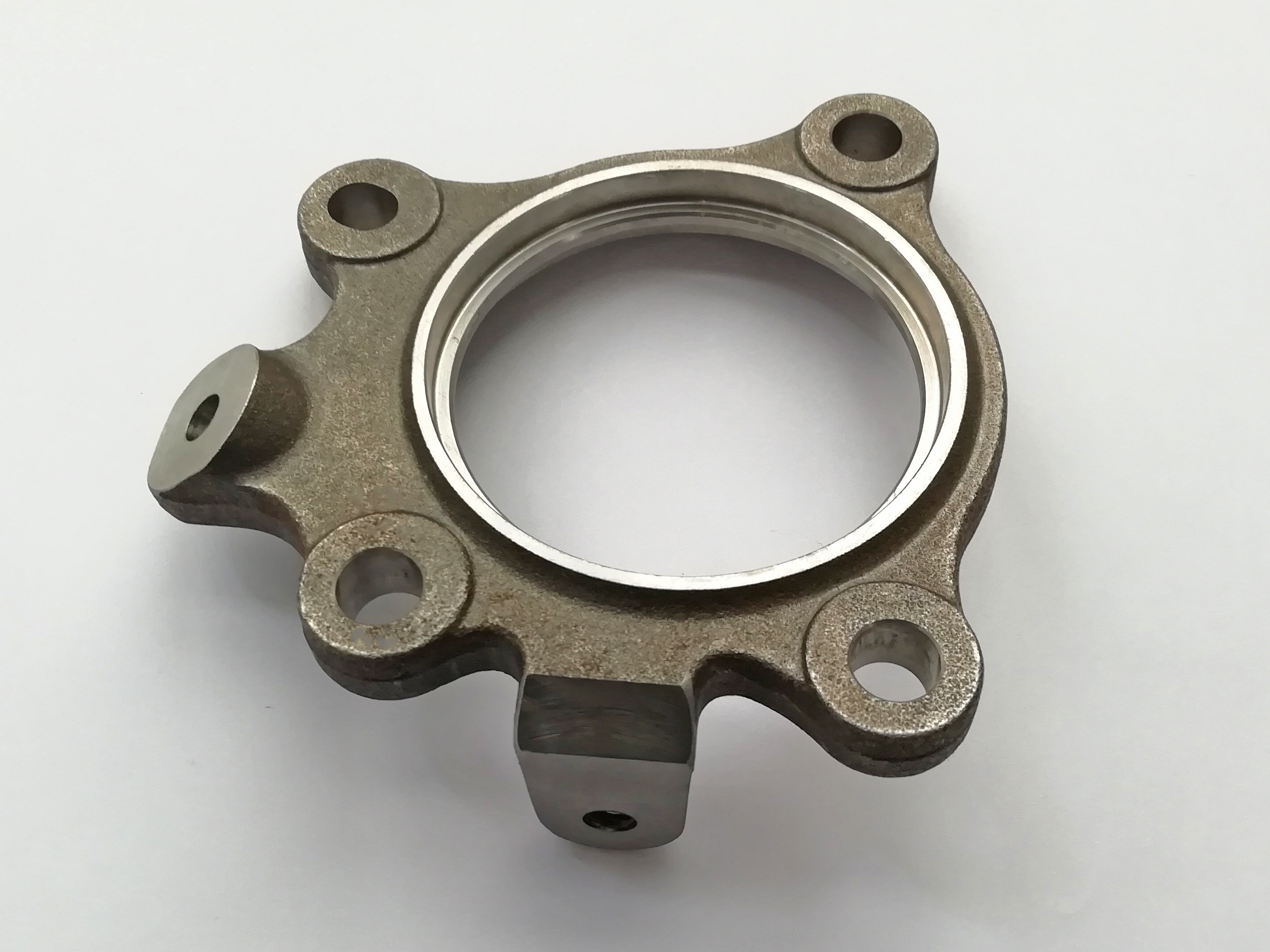 Precision Forged Component with Threaded Ports