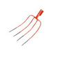 Four-Tine Metal Fork Head