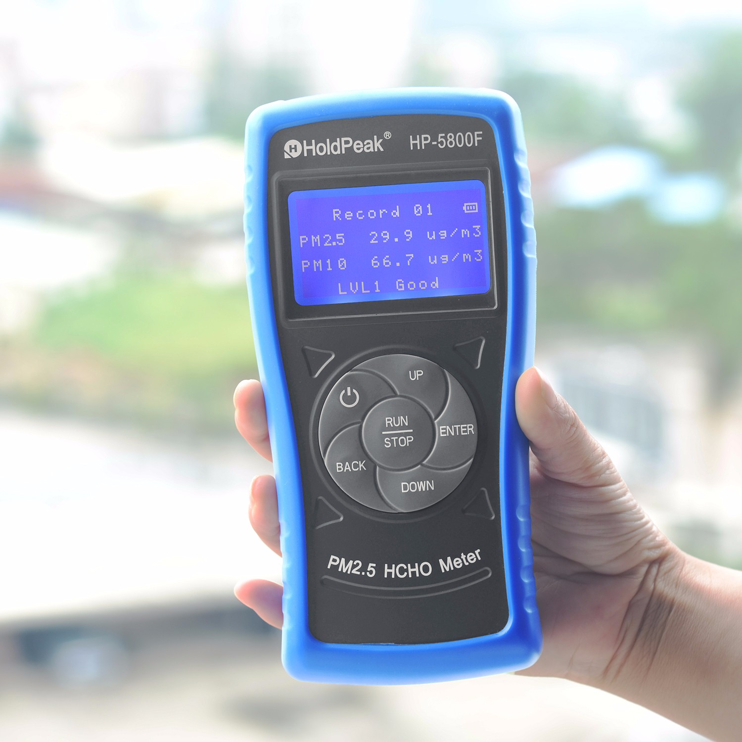 formaldehyde detector Formaldehyde(HCHO) Tester, PM2.5 formaldehyde detector HP-5800F - Image 3