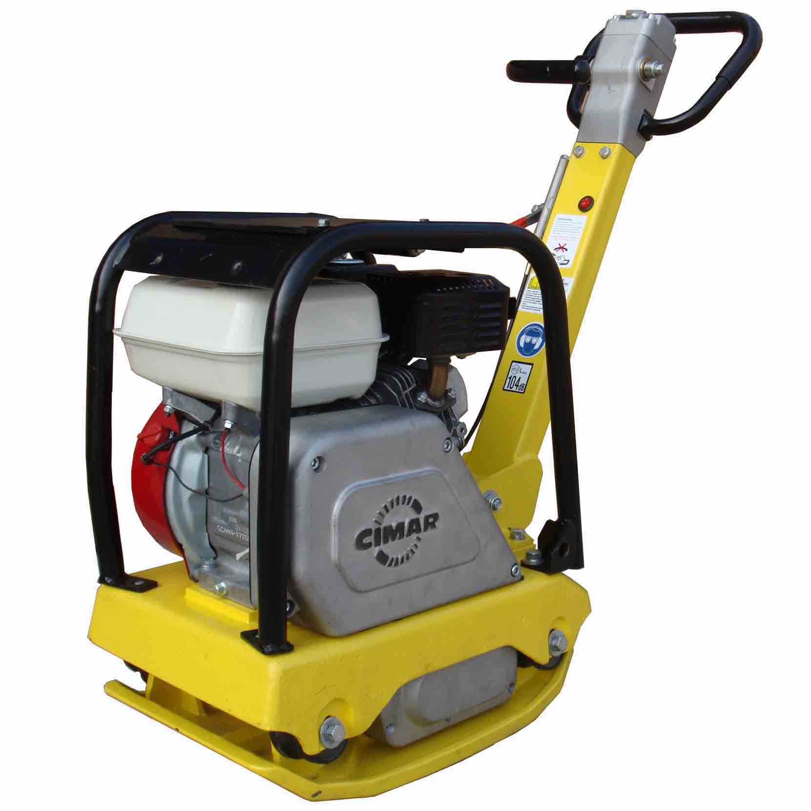 Forward Plate Compactor with Protective Frame