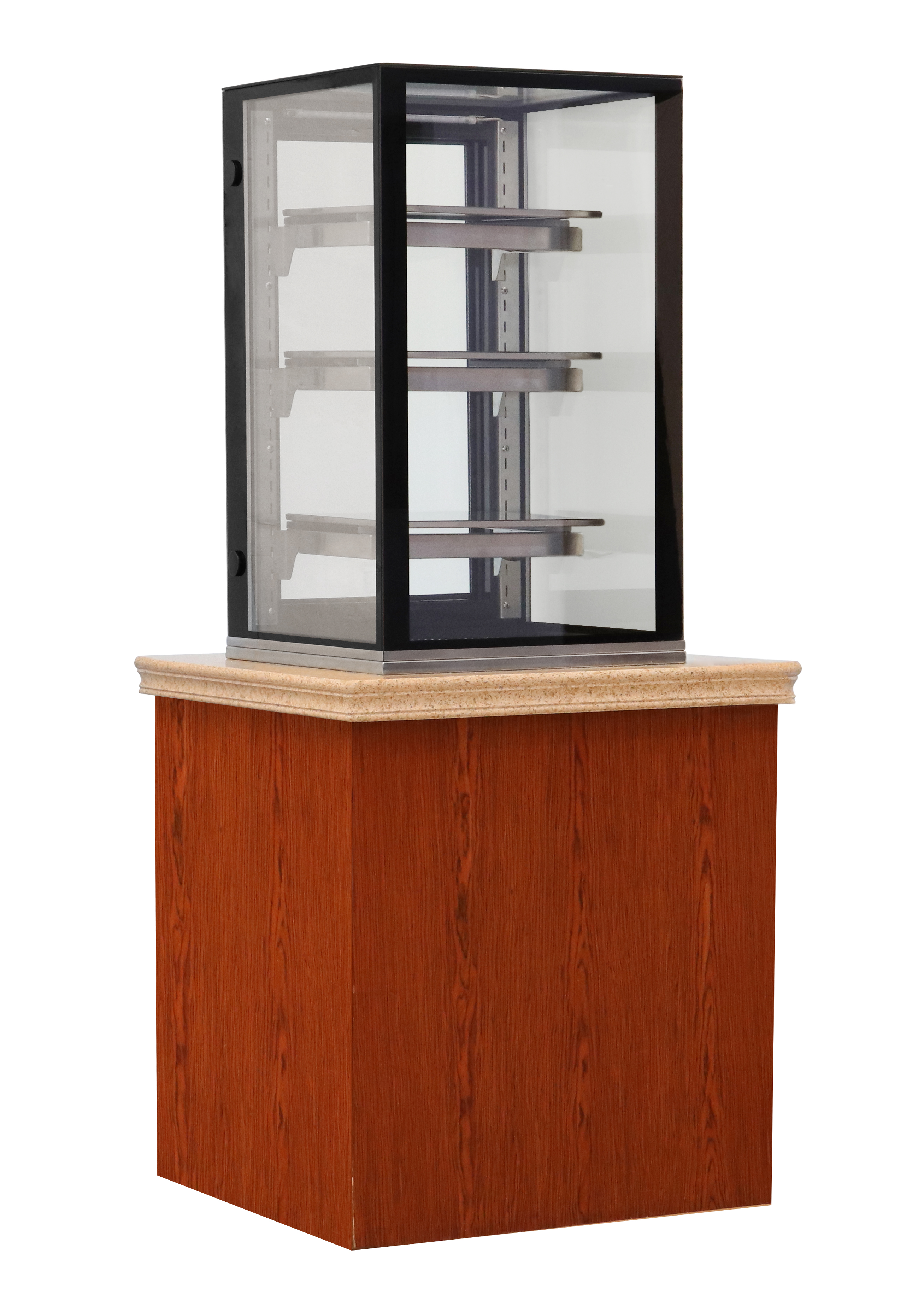Four-Sided Glass Display Refrigerator